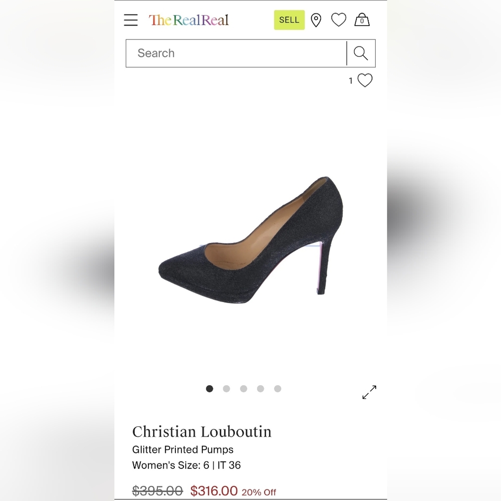 Christian Louboutin Pigalle 36